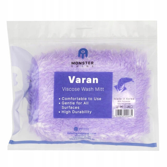 Monster Shine Varan Viscose Wash Mitt Bilplejebixen
