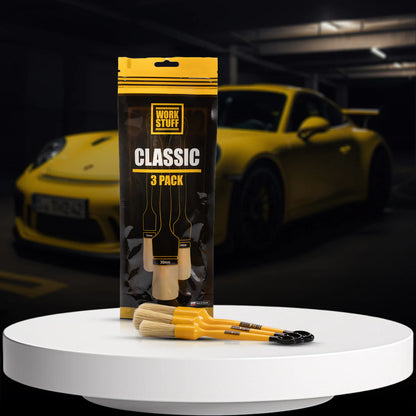 WORK STUFF Detailing Brush Classic (3-Pack) – Penselsæt
